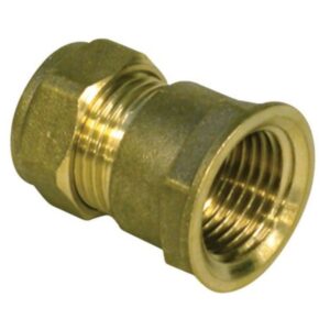 Compression Coupler Female - 15 x 15mm C/F (10 Pack)