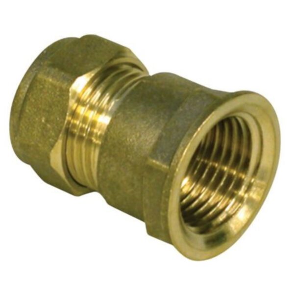 Compression Coupler Female - 15 x 15mm C/F (10 Pack)