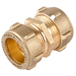 Compression Coupler - 15 x 15mm (10 Pack)
