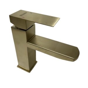 Basin Mixer Brushed Gold