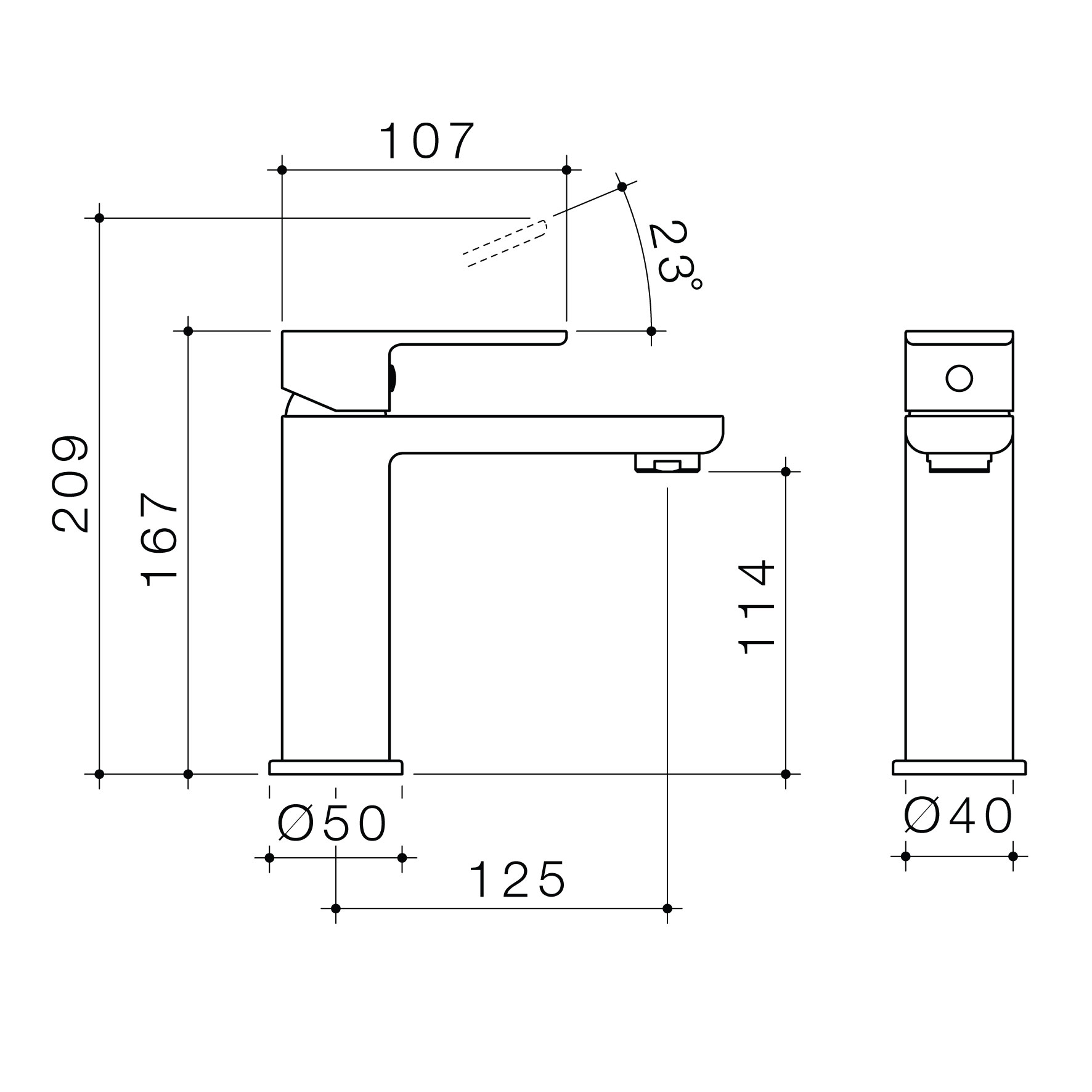 Basin Mixer Premier (Square)