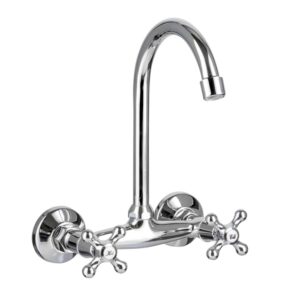 Sink Mixer Wall Mount - Victorian