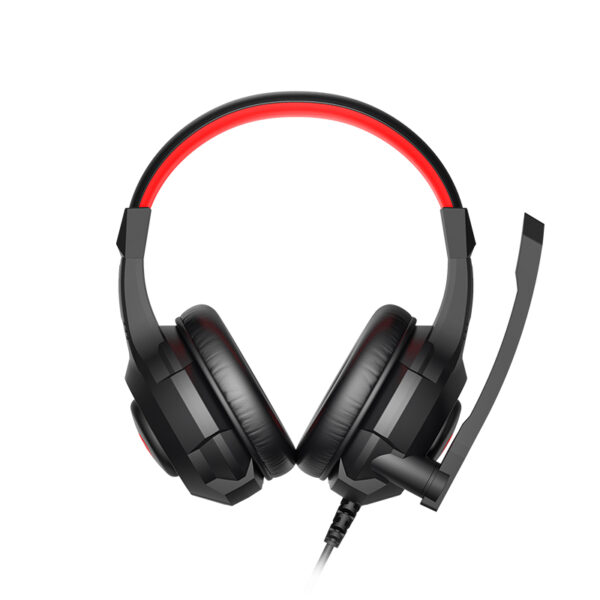 Havit H2031d Gaming Headset - Black & Red - Image 4