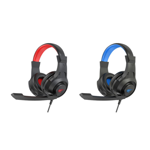 Havit H2031d Gaming Headset - Black & Red - Image 5