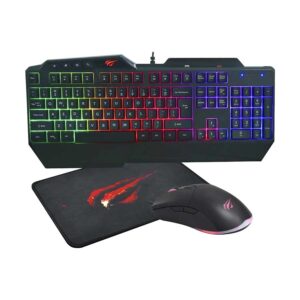 KB889CM | Havit Gaming Combo 3 in 1 (Mouse + Keyboard + Mouse Pad)