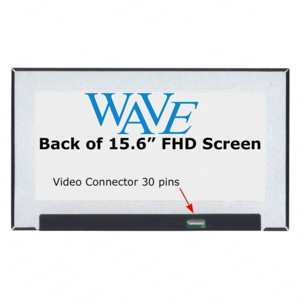 Laptop Screen for 15.6" Slim FHD - 30Pin (Back Connector)
