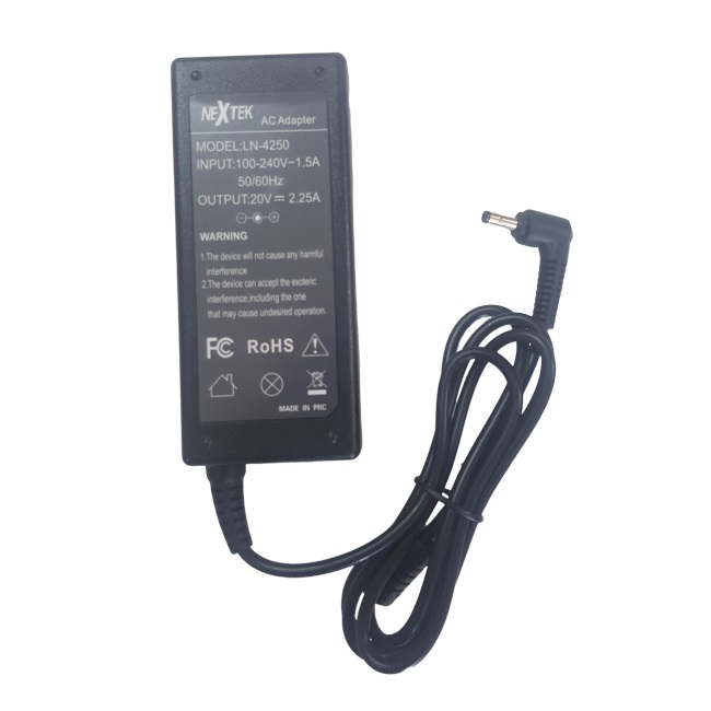 Lenovo Laptop Charger 20V 3.25A (65W) | 4.0 x 1.7mm Pin | Replacement for Lenovo Laptop Charger