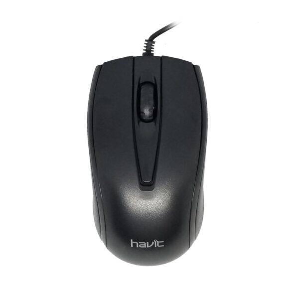 MS871 | Havit Wired USB Mouse - Black & Blue