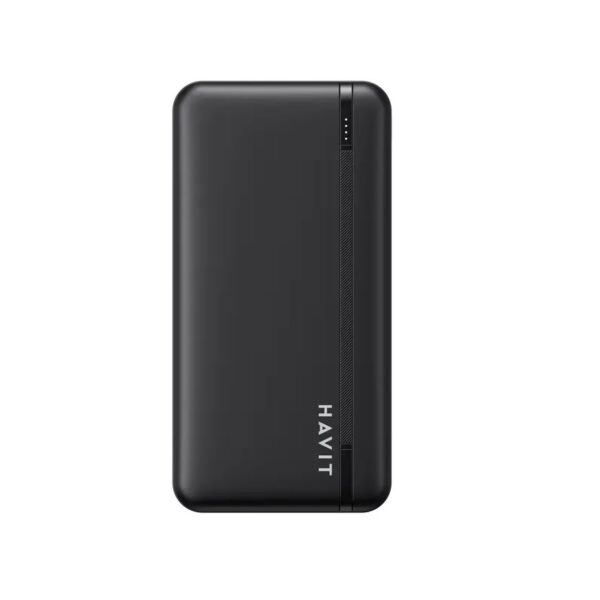 PB89 | Havit 10,000mAh Power Bank - Black