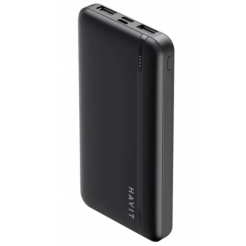 PB89 | Havit 10,000mAh Power Bank - Black