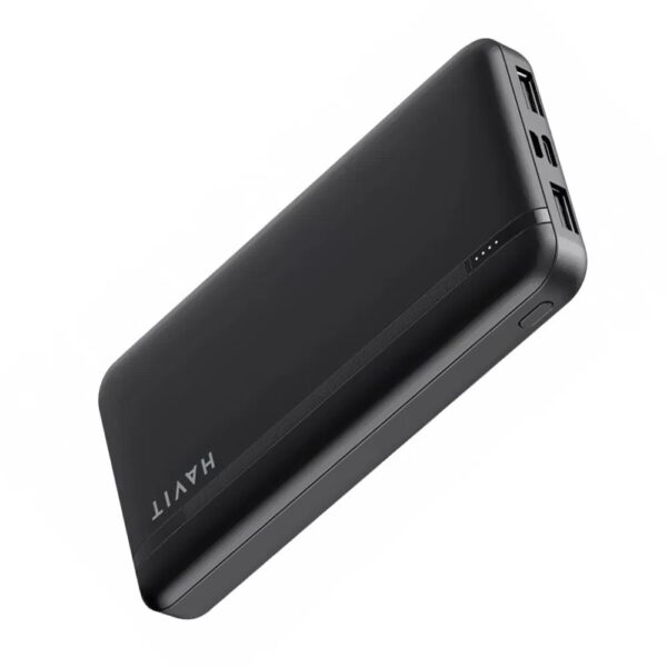 PB89 | Havit 10,000mAh Power Bank - Black - Image 4