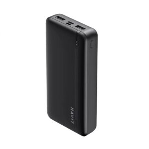 PB91 | Havit 20,000mAh Power Bank - Black