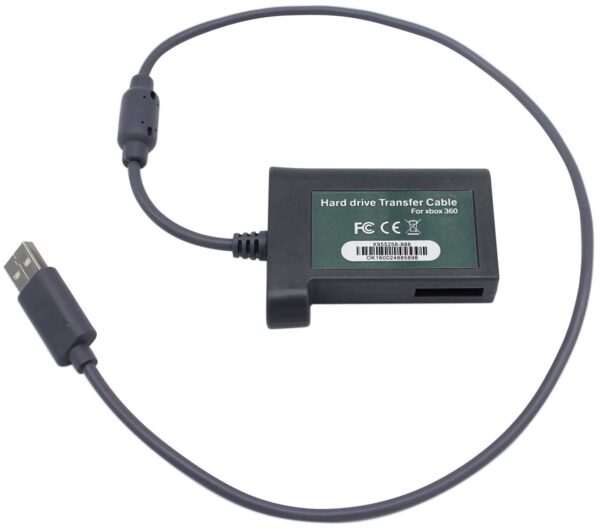 Microsoft Xbox 360 USB Hard Drive Data Sync Transfer Cable - Image 3