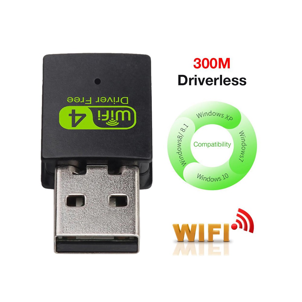 USB2.0 Wi-Fi Adaptor - 300Mbps
