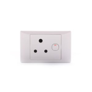 Wall Switched Socket (4×2) – Single 1X16A