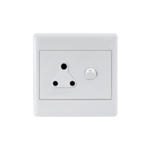 Wall Switched Socket (4x4) - Single 1X16A